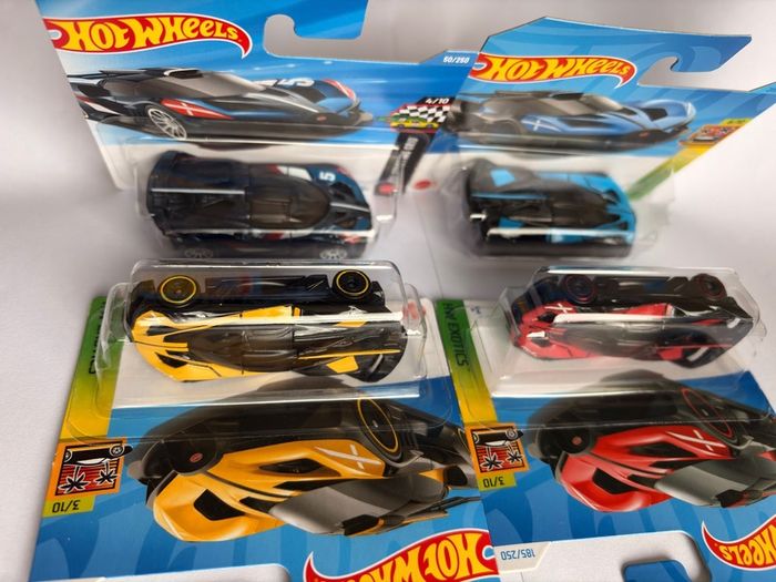 Hot Wheels 4 Bugatti Bolide