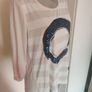 S.Oliver beige sequin top size UK14 EU42 Postage included Image 2