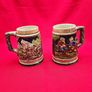 Two German-style ceramic mugs with the words JERSEY on them Image 2