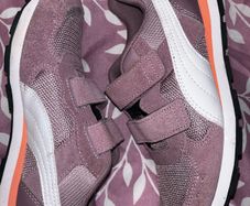 Purple puma runners UK 2
