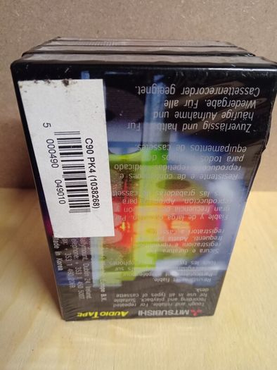 4 Mitsubishi - Cassette Tapes  ( 90 Min ) Sealed