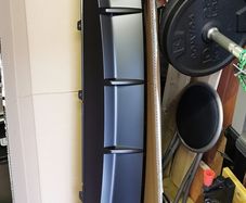 Audi S7 rear diffuser