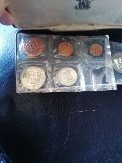 1971 Guernsey Proof Coin Set