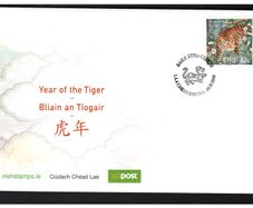 2010 Ireland Chinese New Year (Year of the Tiger) Commemorative Stamp First Day Cover (FDC)