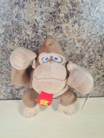 Nintendo Super Mario Donkey Kong Plush Plushie Soft Toy Teddy 10 Inch With Tag