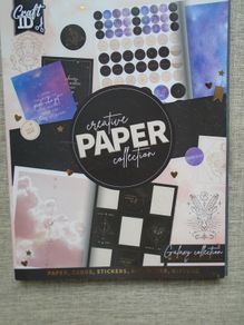 Creative paper collection, craft papers,stickers. craft supplies,