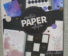Creative paper collection, craft papers,stickers. craft supplies,