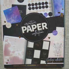 Creative paper collection, craft papers,stickers. craft supplies,