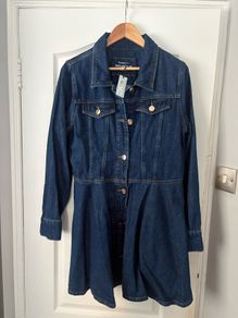 River Island size 16 denim dress
