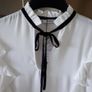 mango cream blouse Image 2