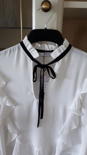 mango cream blouse