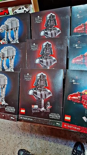 Star Wars and Marvel Lego