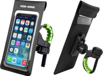 Ven dens VD - HD029 Deep Waterproof Bike Phone Holder - Universal Mount for Cycling, Motorbiking & Outdoor Use