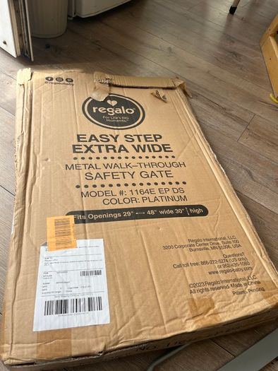 extra wide stair gate