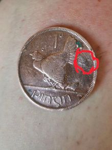 1928 Irish error coin