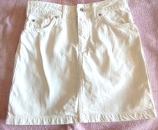 white denim skirt Jack Wills