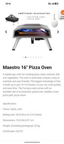 Forneza Pizza Oven 16 Inch