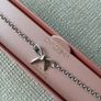 Hot Diamonds sterling silver diamond bow bracelet Postage included Image 3