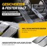 Set Of 2 400 kg Loading Ramp Galvanised Steel Ramps  Non-Slip Surface - Driveway Image 5