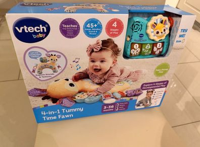 VTech Baby 4-in-1 Tummy Time Fawn Pillow