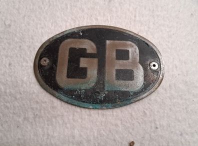 Vintage Brass Car Badge