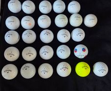 32 callaway and titleist Golf Balls