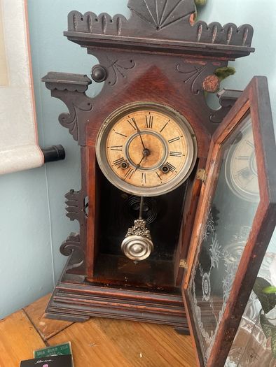 Antique Ansonia  Clock 1878 Paris