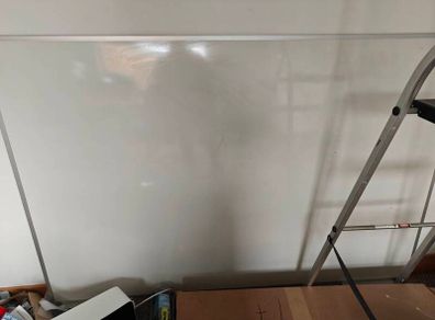 Large white board