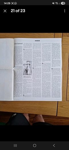 Unforgiven Press Kit Clint Eastwood