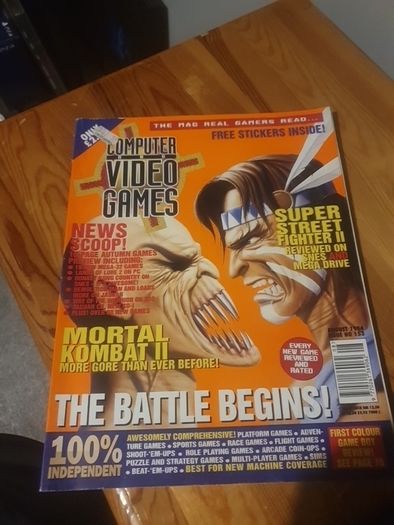 Retro Mag. Computer And Video Games.