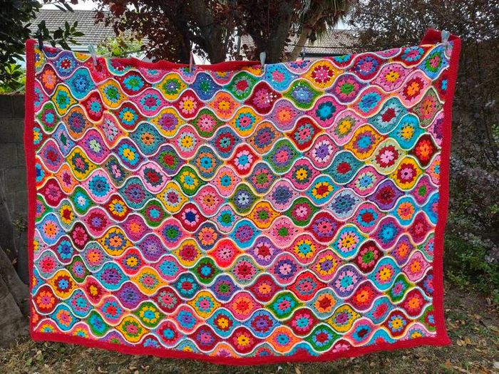 Vintage Crochet Blanket
