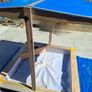 sand pit with canopy roof Image 2