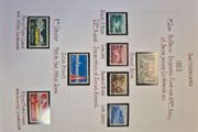 stamps Switzerland 1953 - 1981