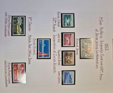 stamps Switzerland 1953 - 1981