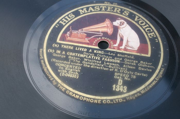 Antique Gramophone records