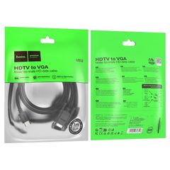 Hoco US12 High Definition HDTV Male to VGA Male Cable L 1M