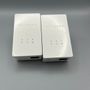 2 x Netgear XAV1301v2 Powerline 200 Mini Adapter, 200Mbps