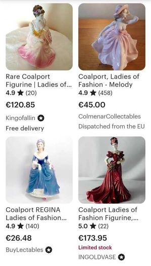 Coalport Fine Bone China - Ladies of Fashion 'Philippa'