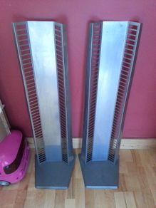 2 bluray dvd towers
