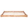 Bed Frame Solid Oak Wood 160x200 cm Image 2