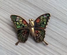 Butterfly brooch