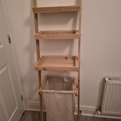 Laundry Hamper Shelf Unit