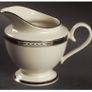 Lenox Hanock Platinum Ivory Fine Bone China Set of 7 Full Dinner Sets plus Soup/Pasta Bowl, Sugar Bowl with Lid and Milk Jug/Creamer Image 4