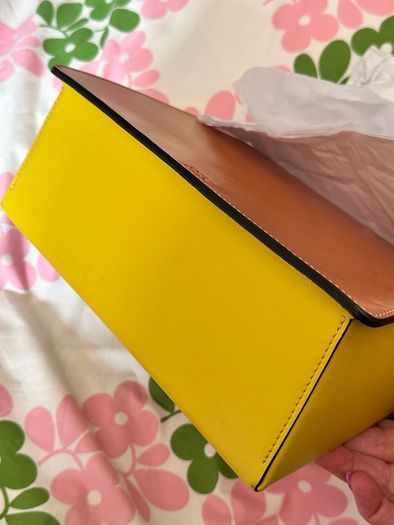 Orla Kiely Bag Giant Flower Fairfield Lemon
