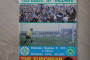 Northern Ireland v Rep of Ireland 1979 Official Programme