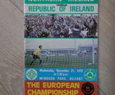 Northern Ireland v Rep of Ireland 1979 Official Programme
