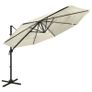 4-Tier Parasol with Aluminium Pole Sand 3x3 m Image 5
