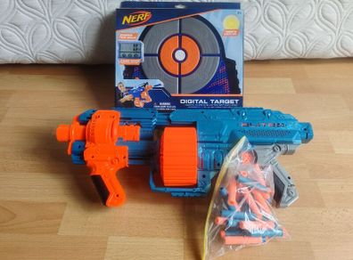 Nerf gun and digital target
