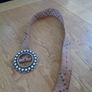 River Island Leather Belt with Decorative Buckle for Sale Image 3