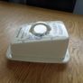 Vintage Ceramic Cheese Dish and Cover for Sale Image 2
